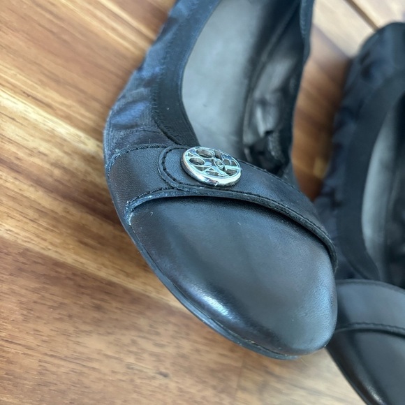 Coach Chelsey Ballet Flats shoes Leather Cap Round Toe size 6.5 - Picture 4 of 13
